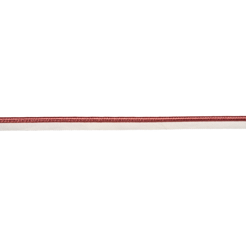 GUSTAVE SILK LIP CORD WIDE | Coral