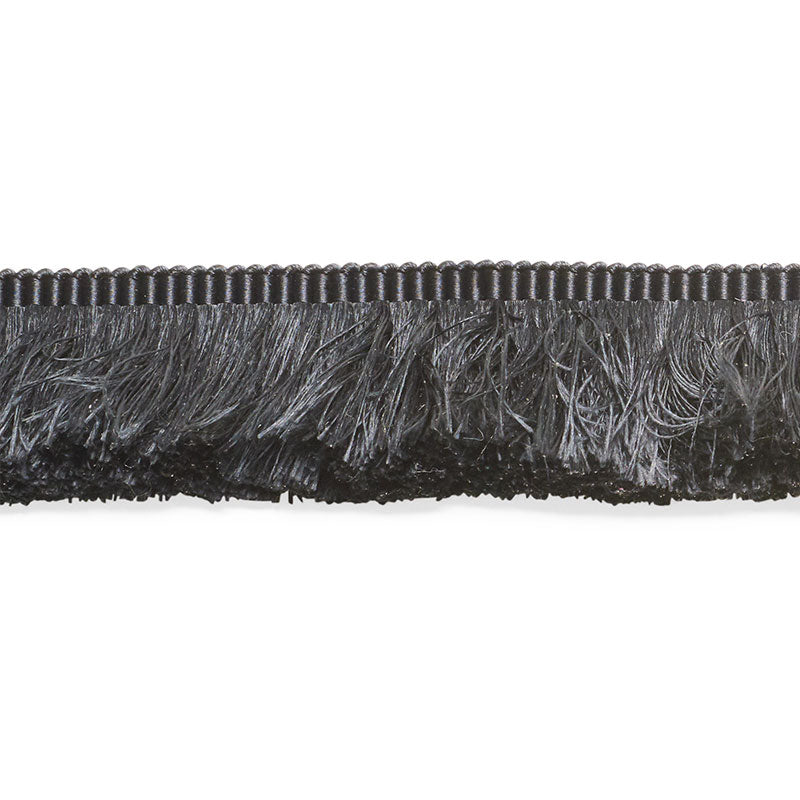 FRANCOIS SILK BRUSH FRINGE | Black