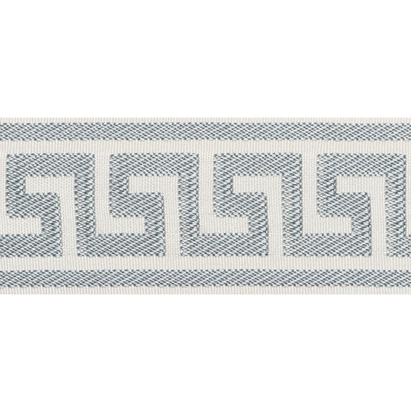 ETIENNE SILK GREEK KEY WIDE | CLOUD