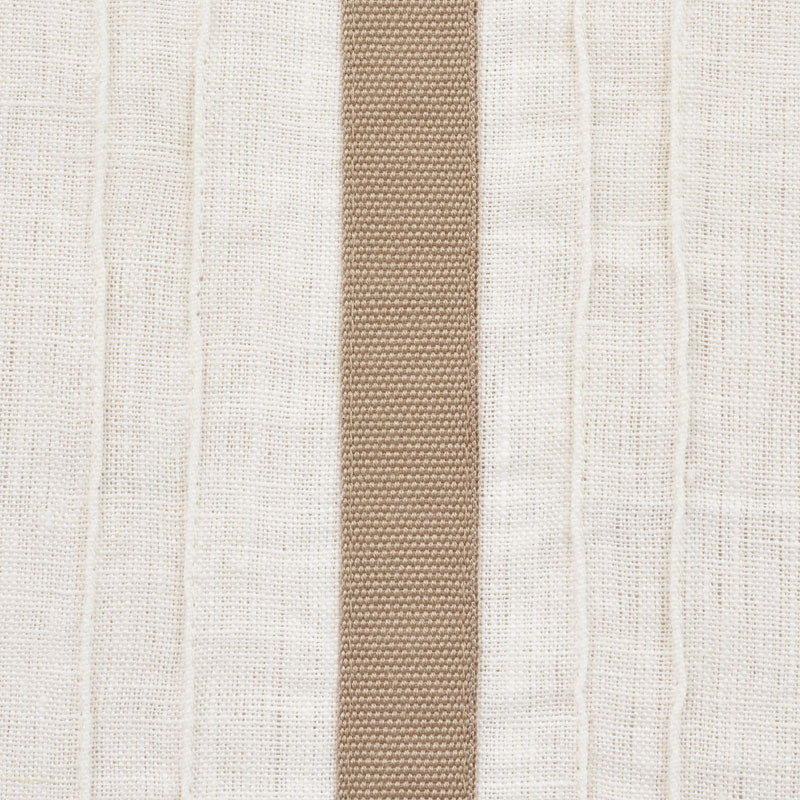 STRIPE APPLIQUÉ SHEER | Tan