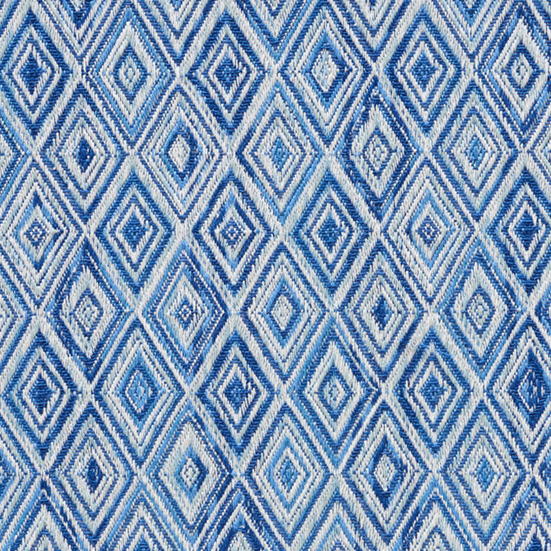 DIAMOND STRIE INDOOR/OUTDOOR | BLUE