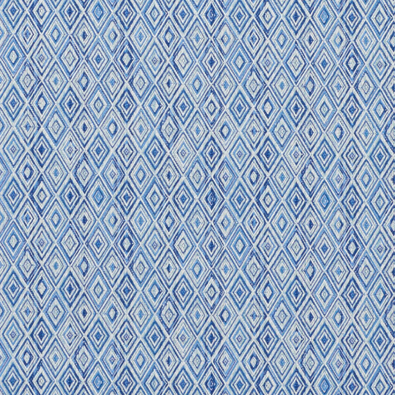 DIAMOND STRIE INDOOR/OUTDOOR | BLUE