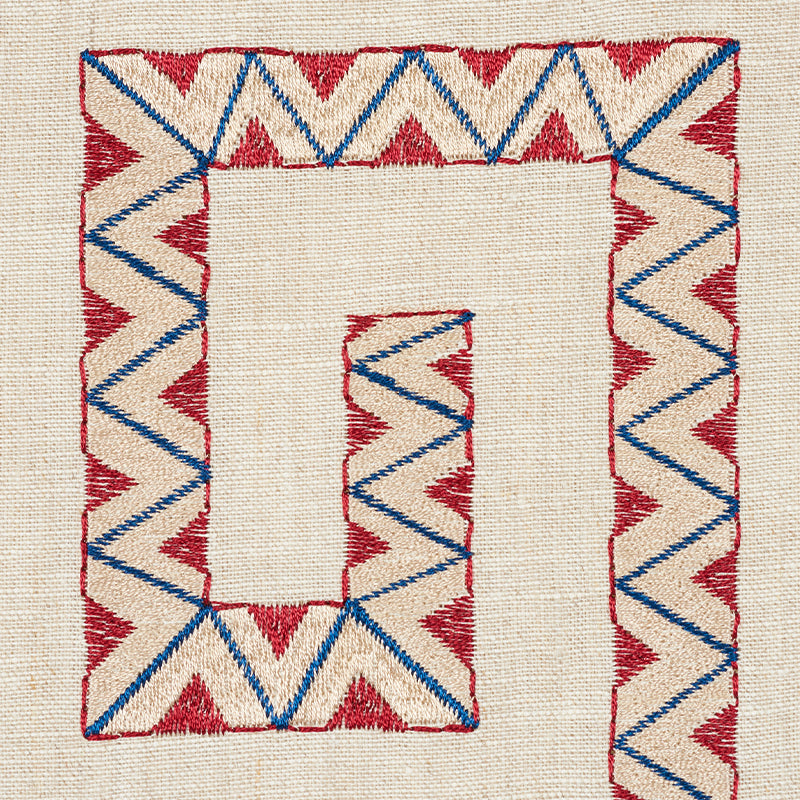 PRADO EMBROIDERY | RED