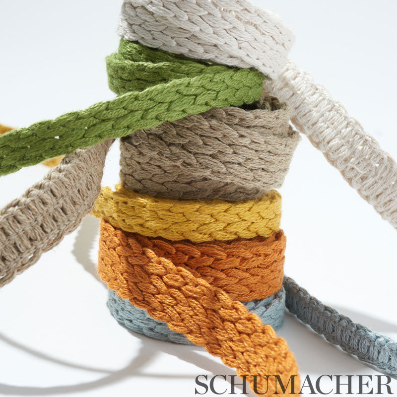 BRAIDED LINEN TAPE NARROW | Ivory