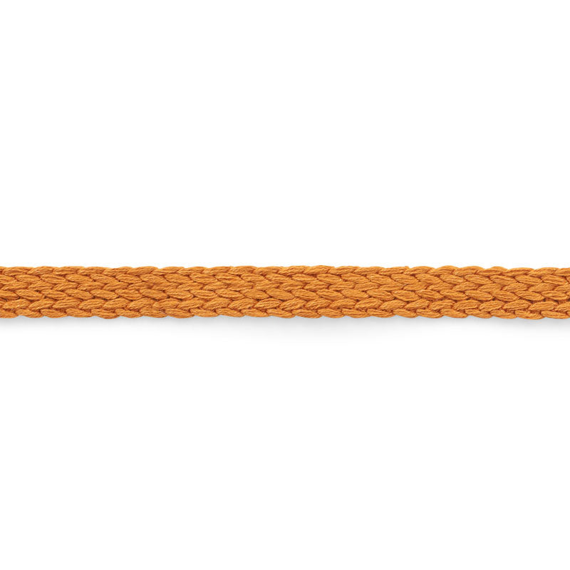 BRAIDED LINEN TAPE MEDIUM | Orange