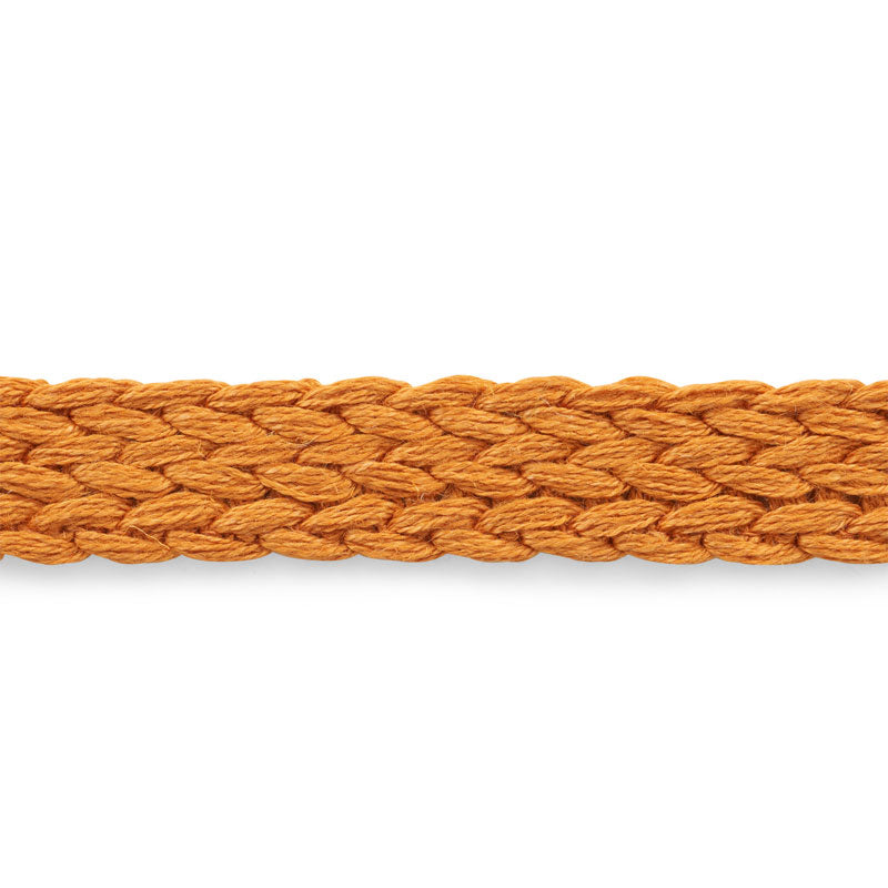 BRAIDED LINEN TAPE MEDIUM | ORANGE