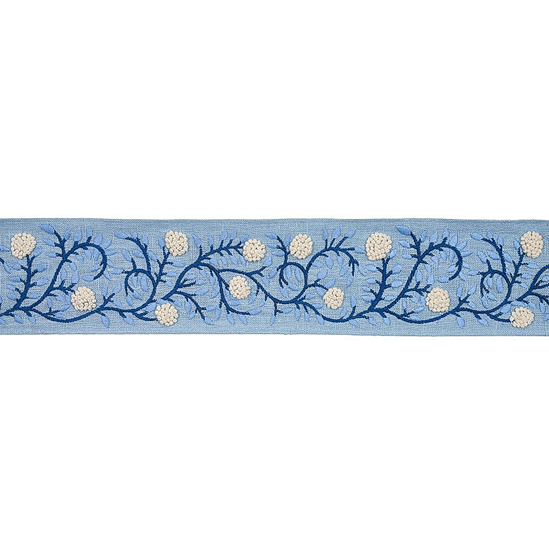 ASHOKA TAPE | Ivory & Blue