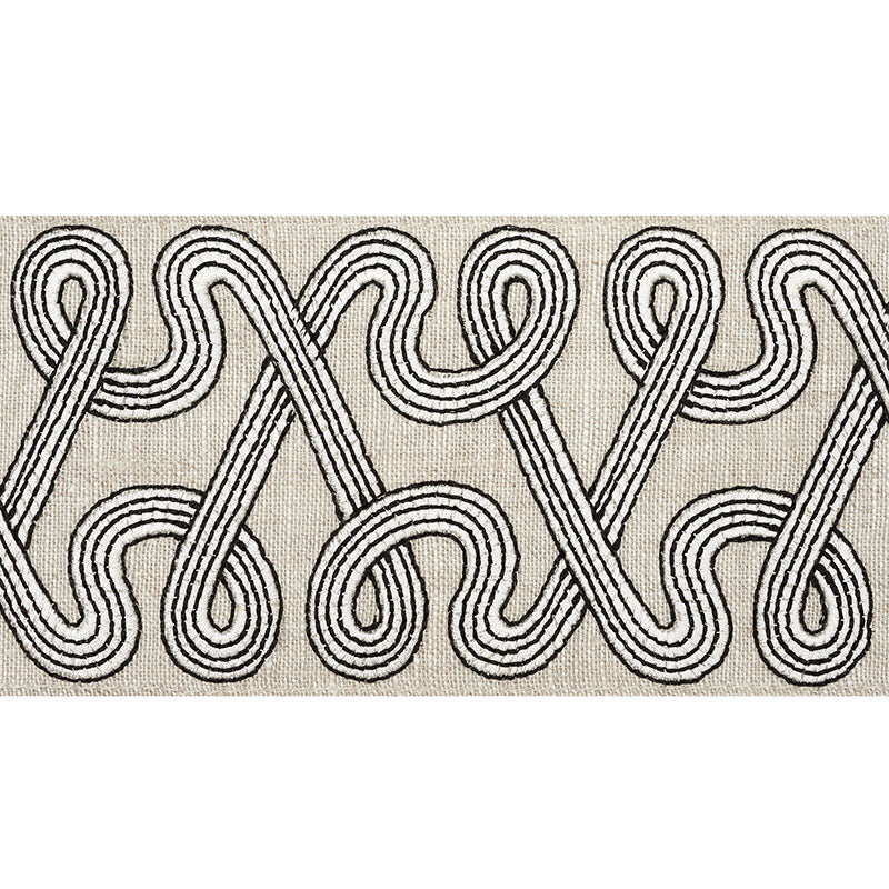 FREEFORM EMBROIDERED TAPE | GRAPHITE