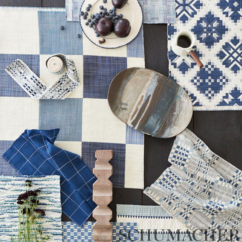 TRISTAN PATCHWORK | INDIGO