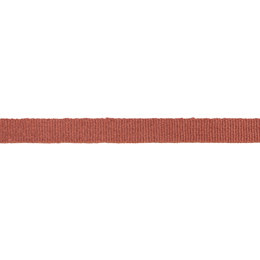 MATHIAS LINEN TAPE NARROW | Terracotta
