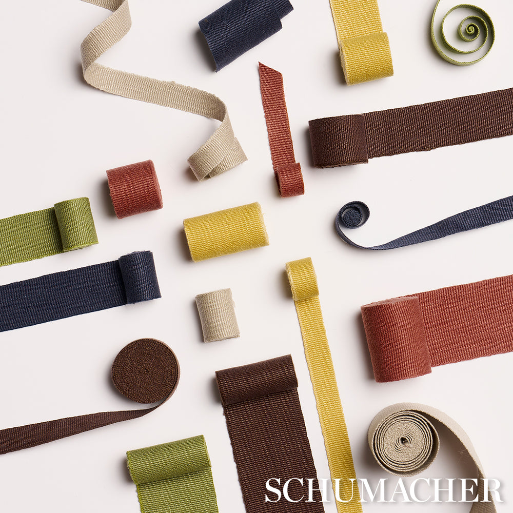 MATHIAS LINEN TAPE MEDIUM | Terracotta