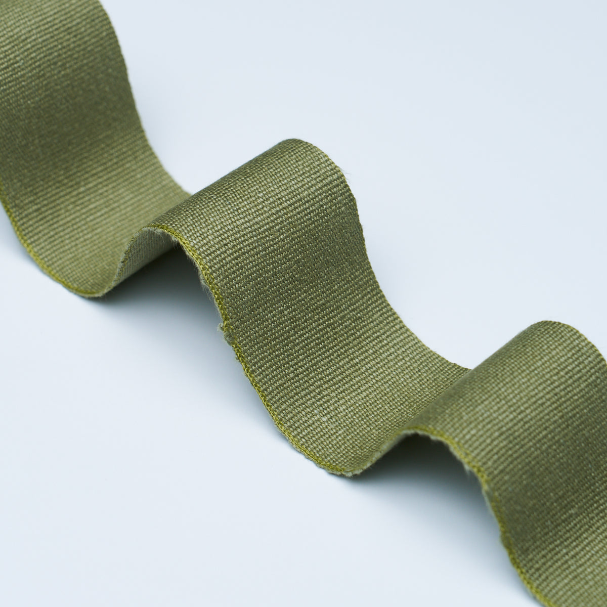 MATHIAS LINEN TAPE WIDE | Olive