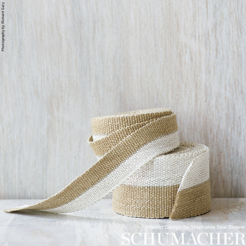 MODERN NEUTRAL III NARROW TAPE | White & Gold