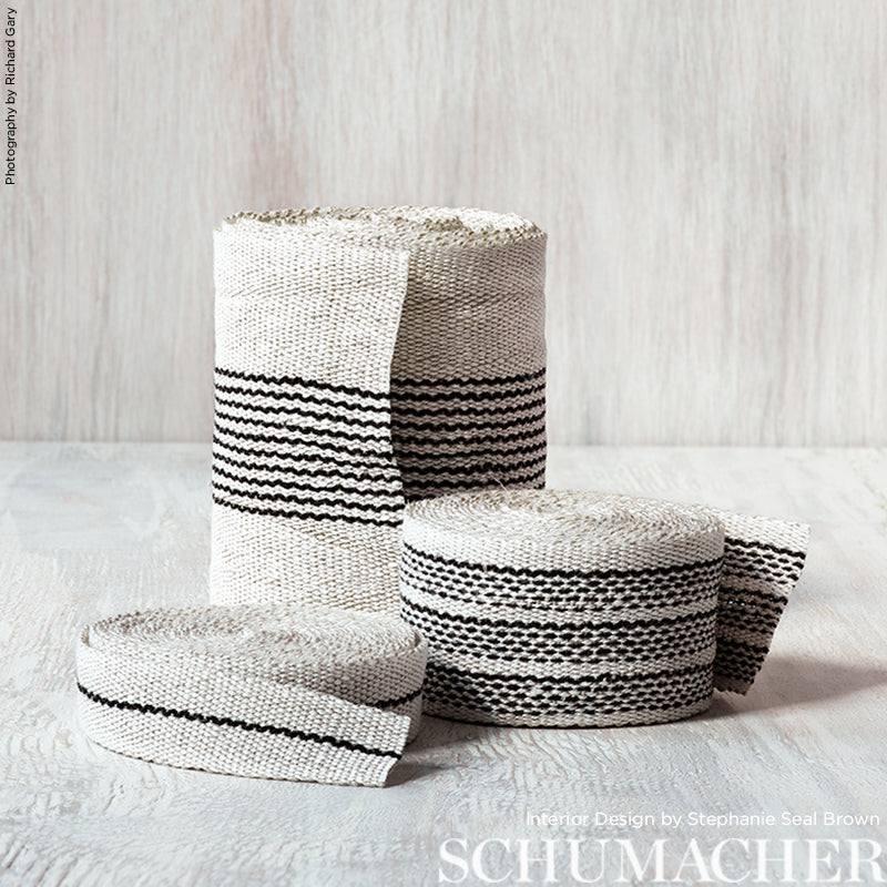 AGNES NARROW TAPE | White & Black