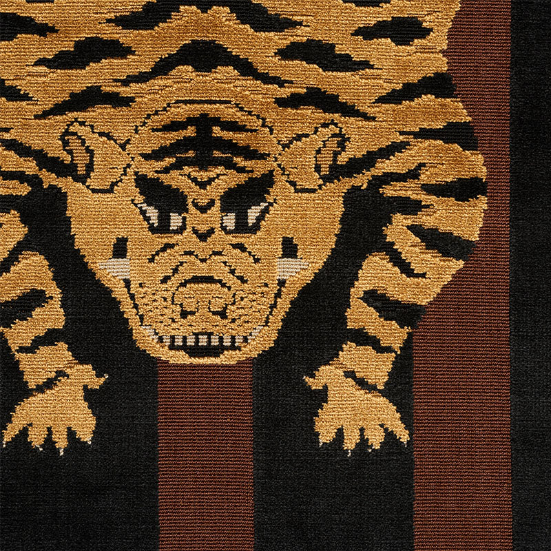 JOKHANG TIGER VELVET | Brown & Black