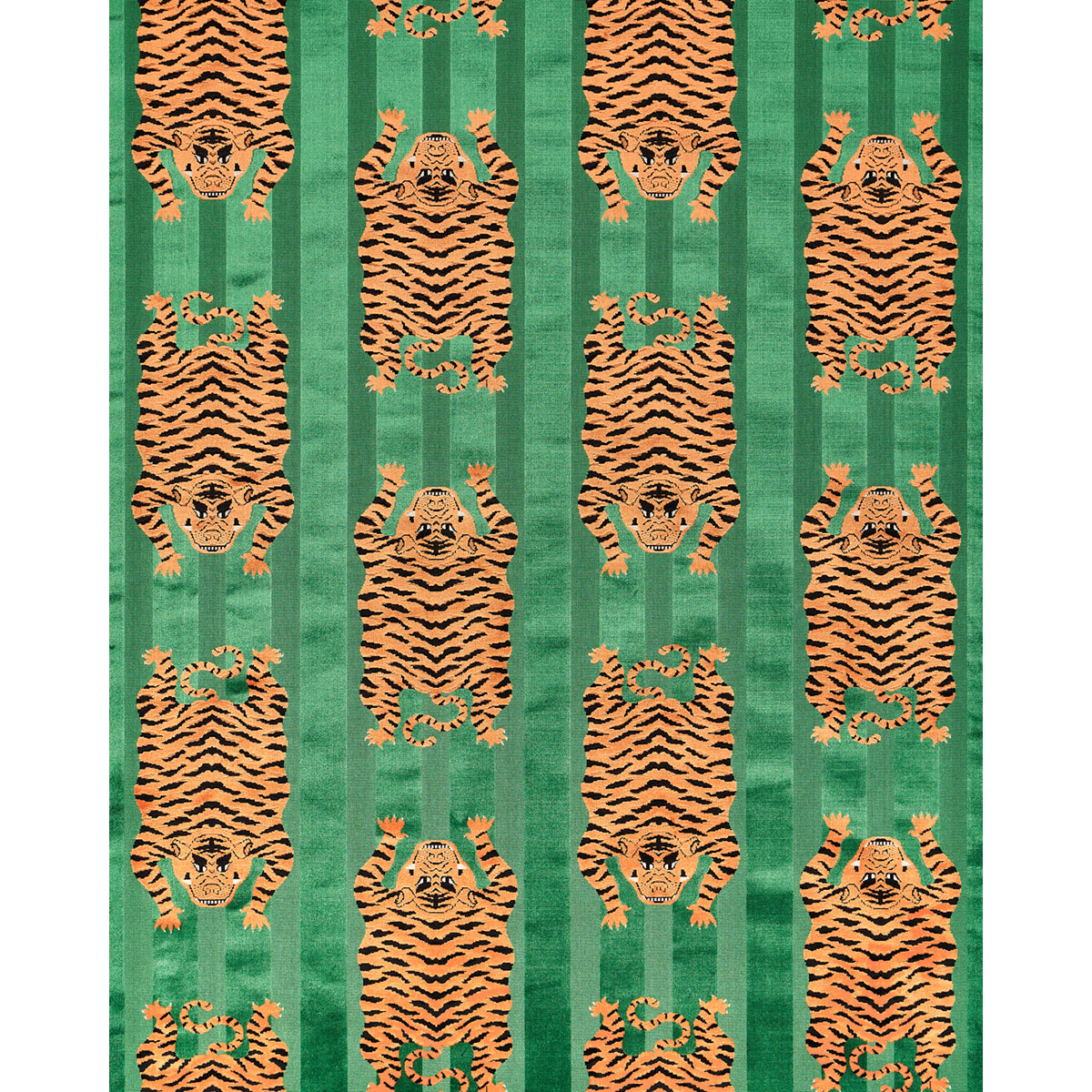 Jokhang Tiger Velvet | Green