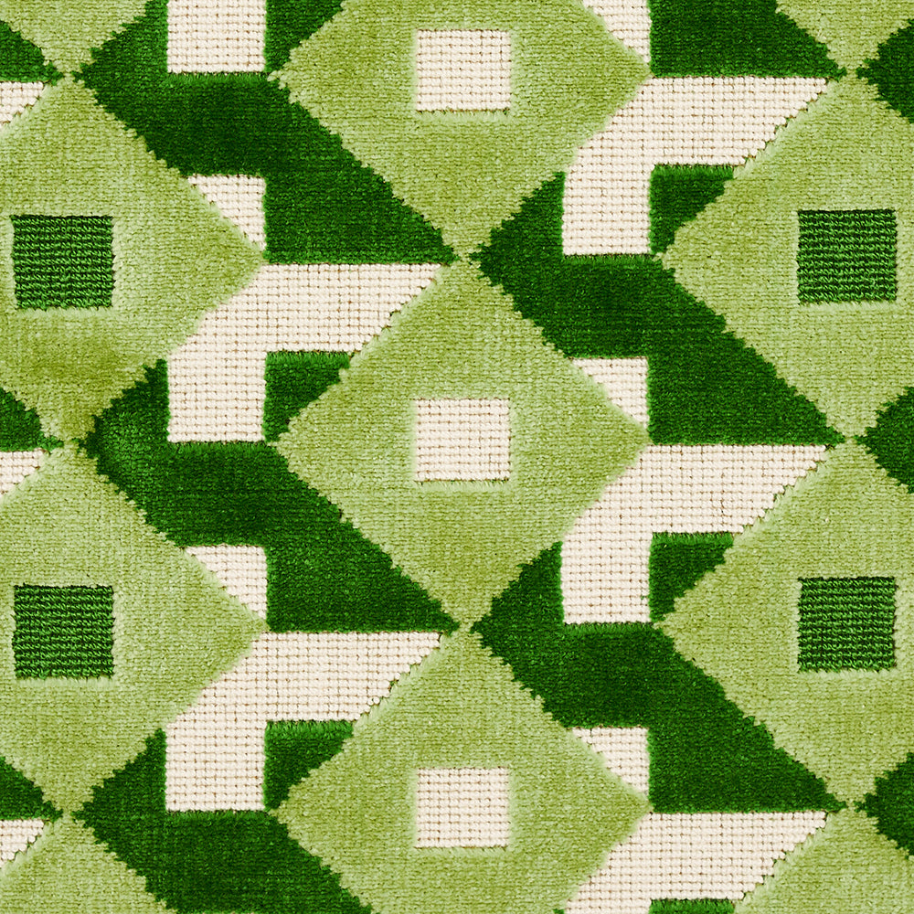 DAZZLE SHIP VELVET | Verdant