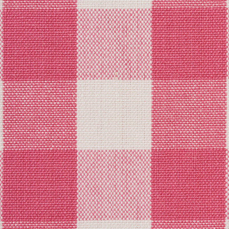 ELTON COTTON CHECK | Magenta