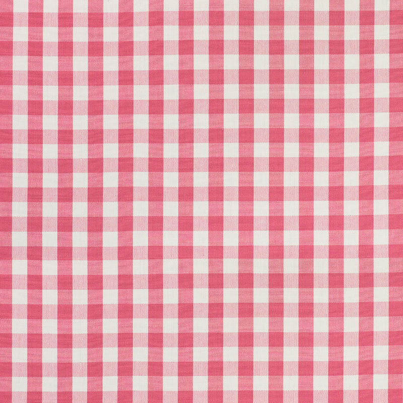 ELTON COTTON CHECK | Magenta