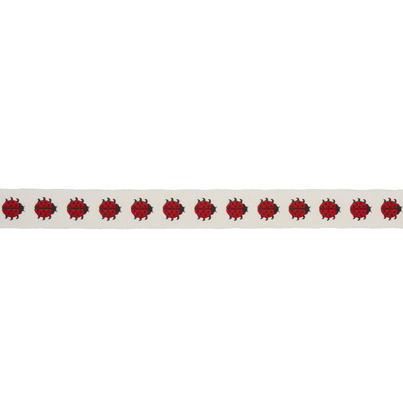 LADYBIRD TAPE | Red & Ivory