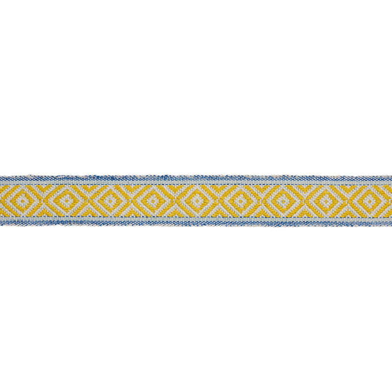 LARSON HANDWOVEN TAPE | Yellow & Blue