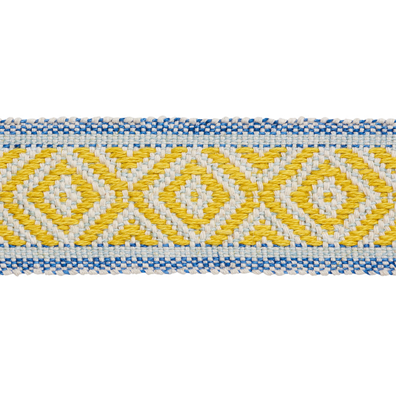 LARSON HANDWOVEN TAPE | YELLOW & BLUE