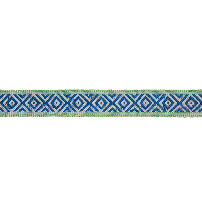 LARSON HANDWOVEN TAPE | Blue & Green