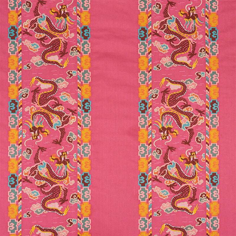 LOTAN DRAGON EMBROIDERY | PINK