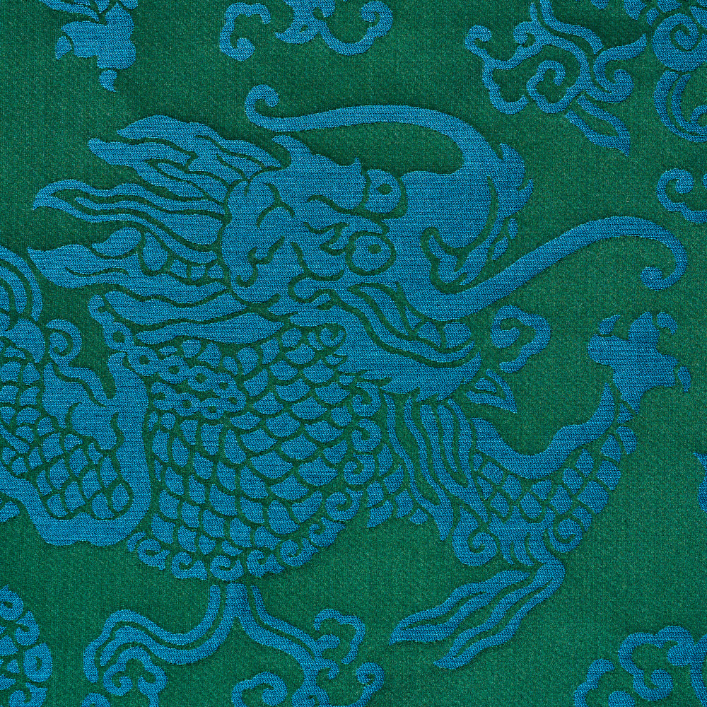 RUAN DRAGON DAMASK | Emerald