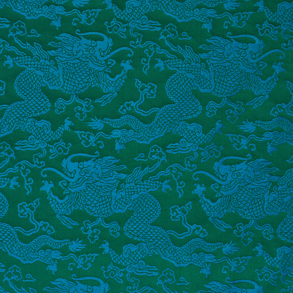 RUAN DRAGON DAMASK | Emerald