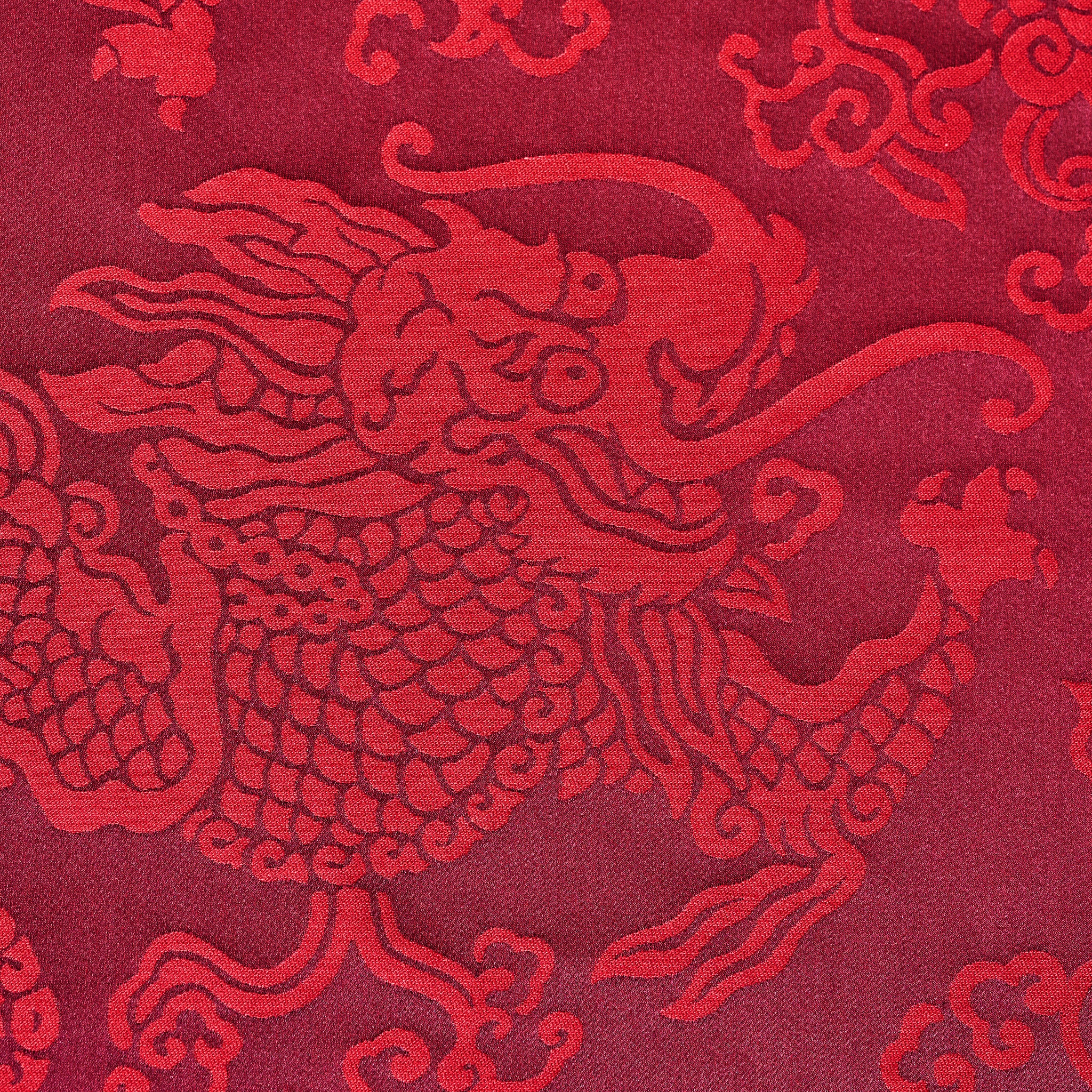 RUAN DRAGON DAMASK | GARNET