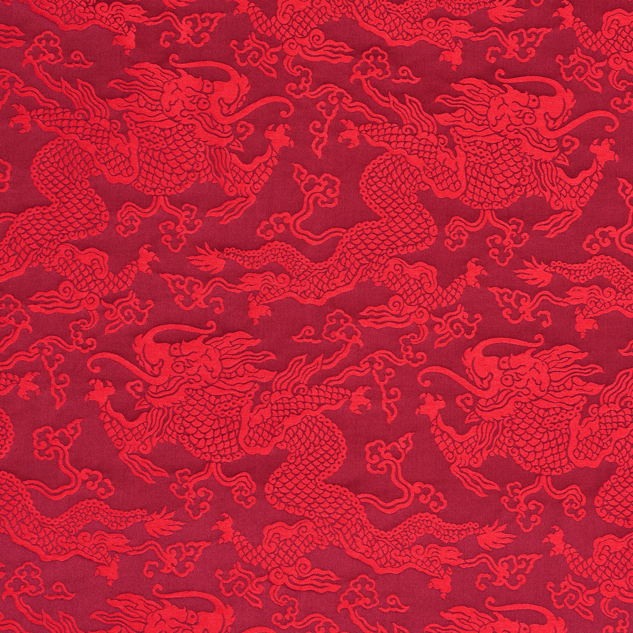 RUAN DRAGON DAMASK | GARNET