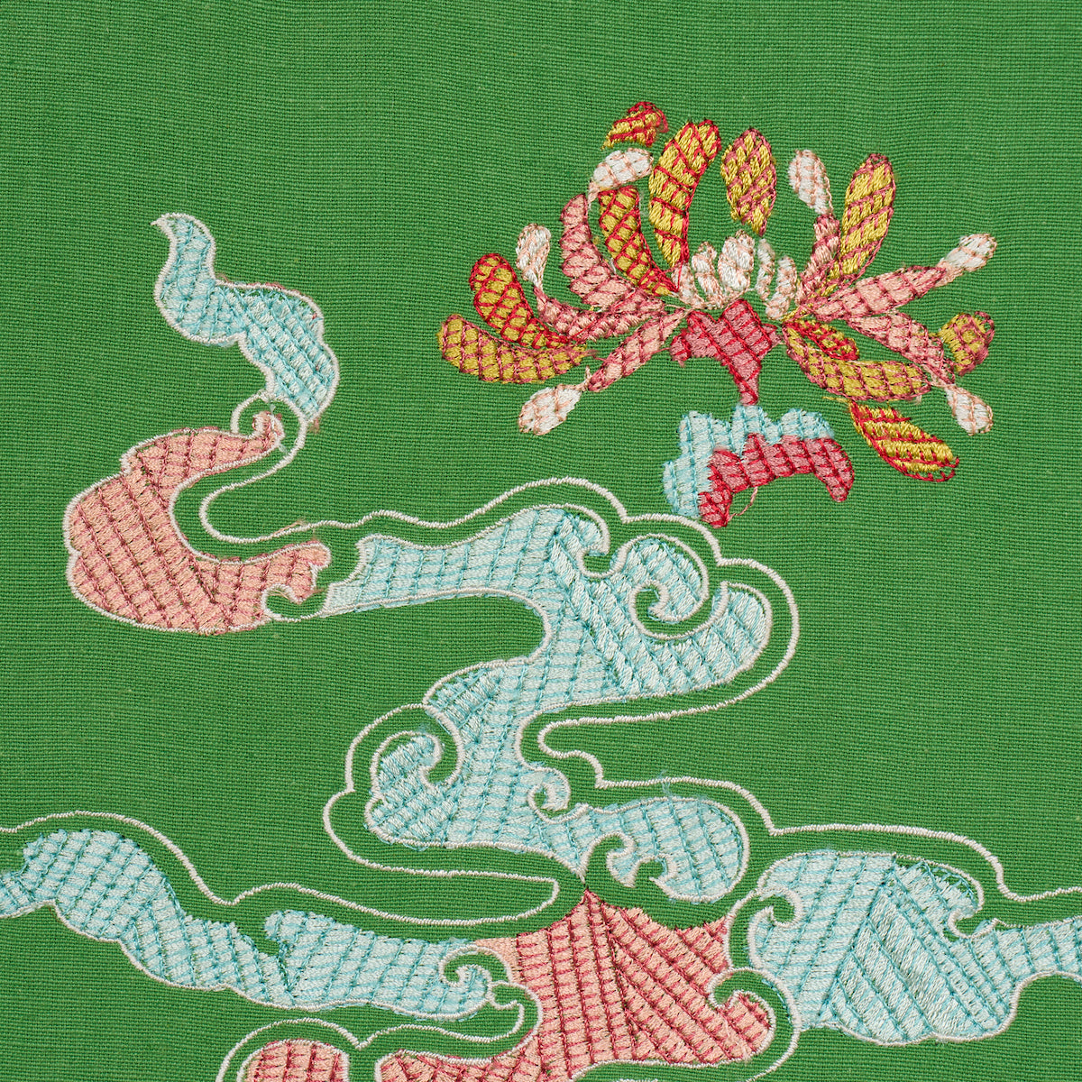 Hanlun Dragon Embroidery | GREEN