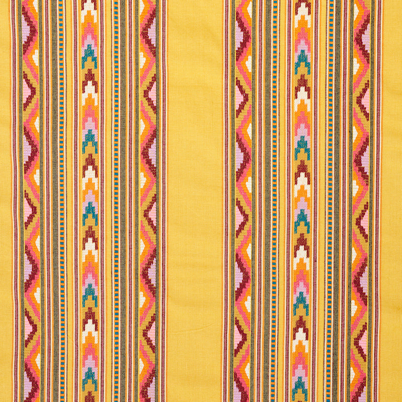 ZARZUELA STRIPE EMBROIDERY | SAFFRON