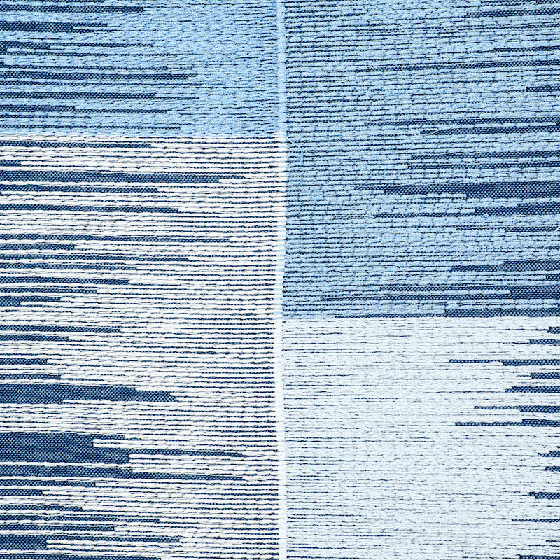 SUNBURST STRIPE EMBROIDERY | BLUES