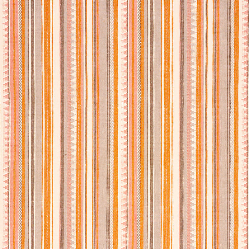 ZUNI STRIPE | ORANGE & PINK