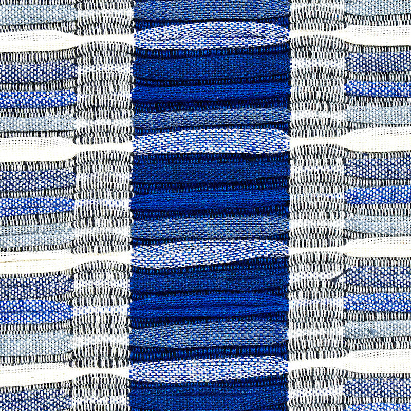 PALOPO HAND WOVEN STRIPE | AZUL