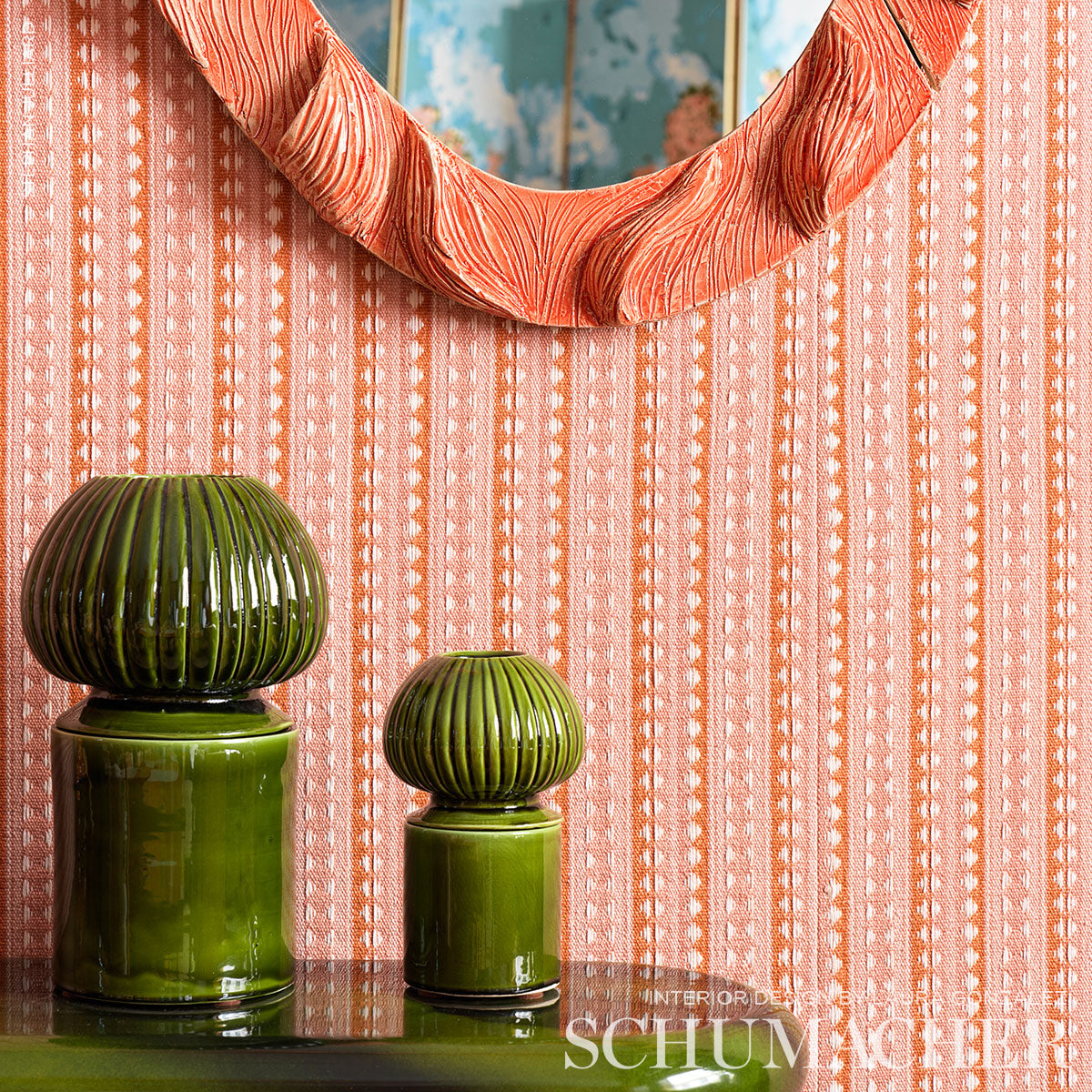 TARNBY STRIPE | Coral