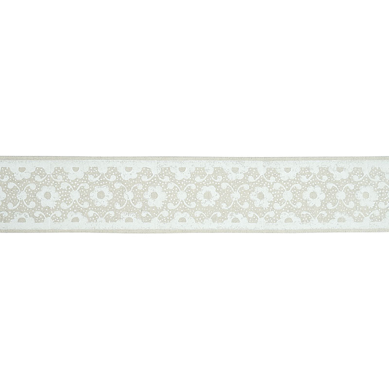 BRINDA HAND BLOCKED TAPE | Ivory