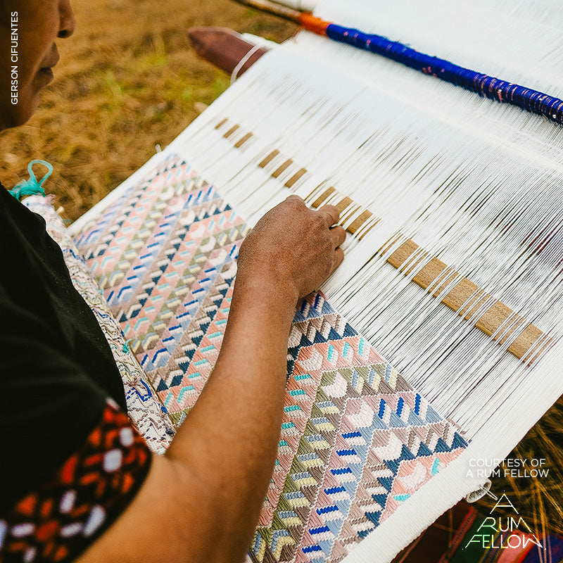 AMATES HAND WOVEN BROCADE | CHALKED