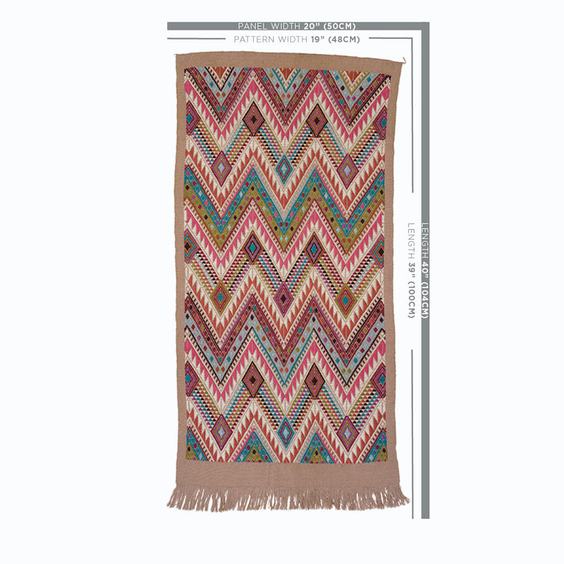 COYOLATE HAND WOVEN BROCADE | Nougat