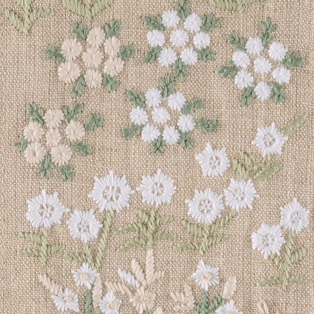 LULA EMBROIDERED TAPE | Green