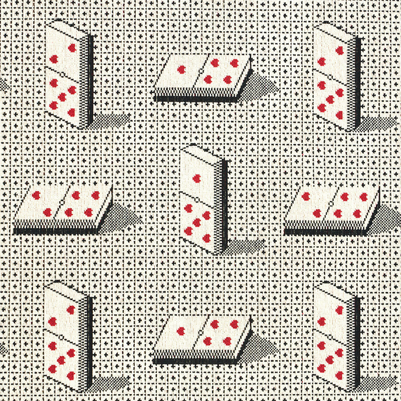 DOMINO ÉPINGLÉ | Black