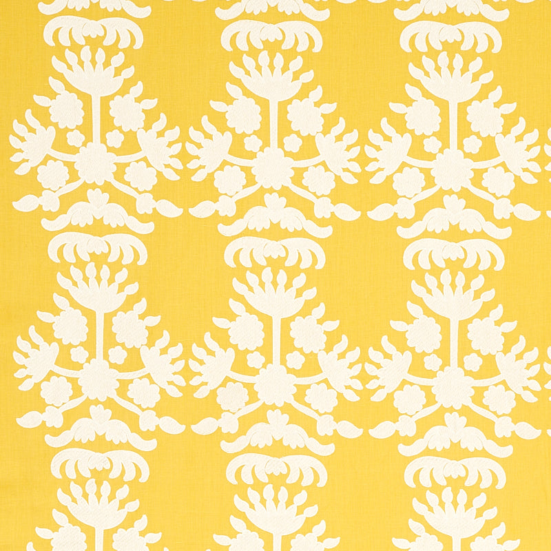 Cybele Embroidery | Yellow