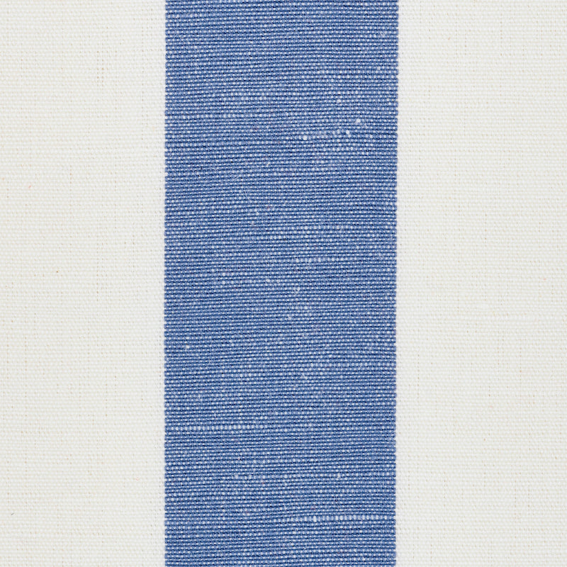 LOLLAND LINEN STRIPE | Sky & Coral