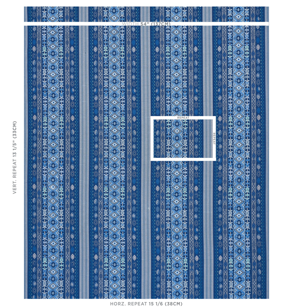 COSIMA EMBROIDERY | Blue Multi