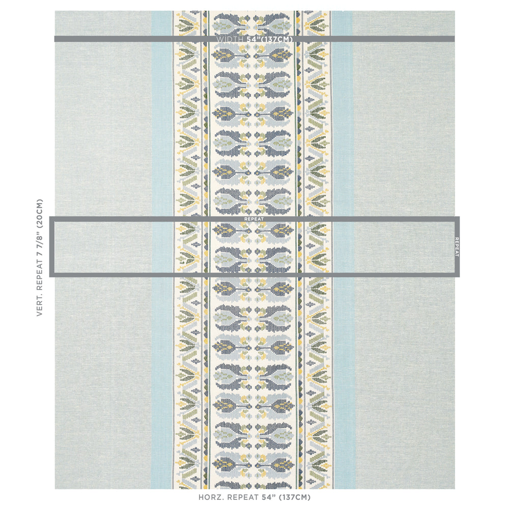 SANDOR STRIPE EMBROIDERY | Chambray