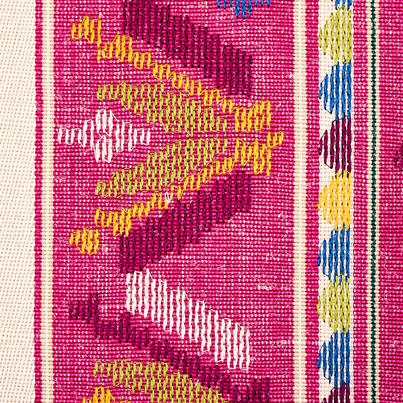 SANDOR STRIPE EMBROIDERY | MAGENTA