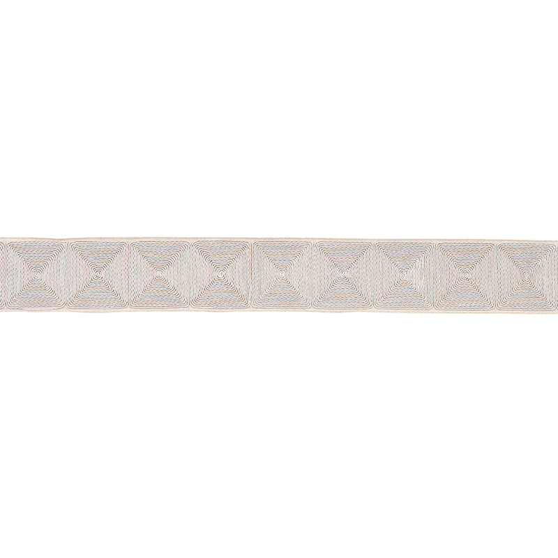 NAUTILINA EMBROIDERED TAPE | Natural