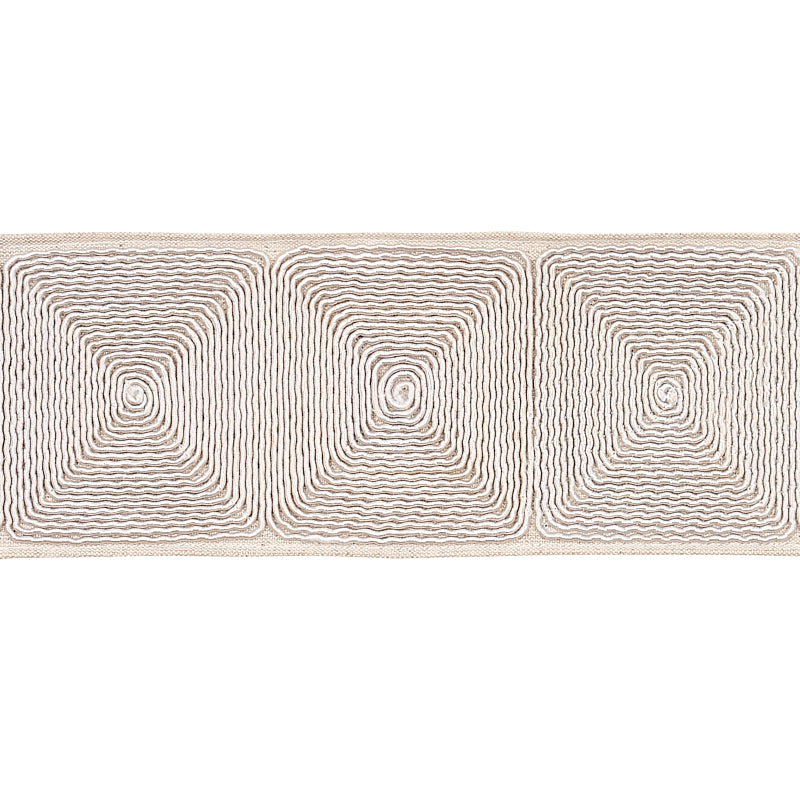 NAUTILINA EMBROIDERED TAPE | NATURAL